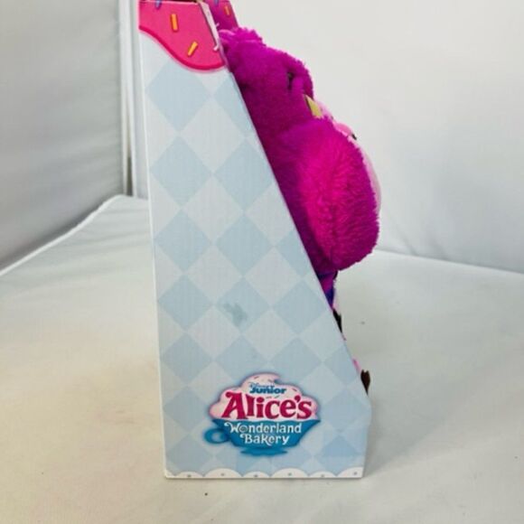 Disney Junior Alice’s Wonderland Bakery Chat & Glow Cheshire Cat Soft Plush 12in - Picture 4 of 6